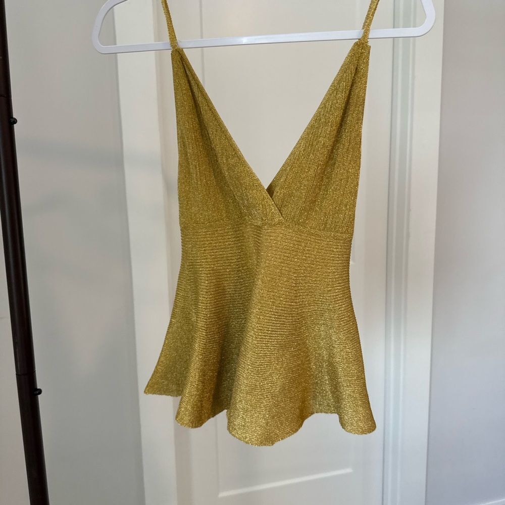 Pheme Tied Metallic Knit Top - Picture 6 of 9